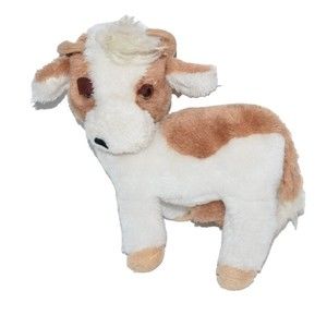 Vtg Dakin Nature Babies 1977 Plush Milk Cow Buttercup  Farm animal